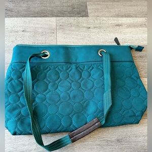 Thirty One Zipper Shoulder Tote Bag